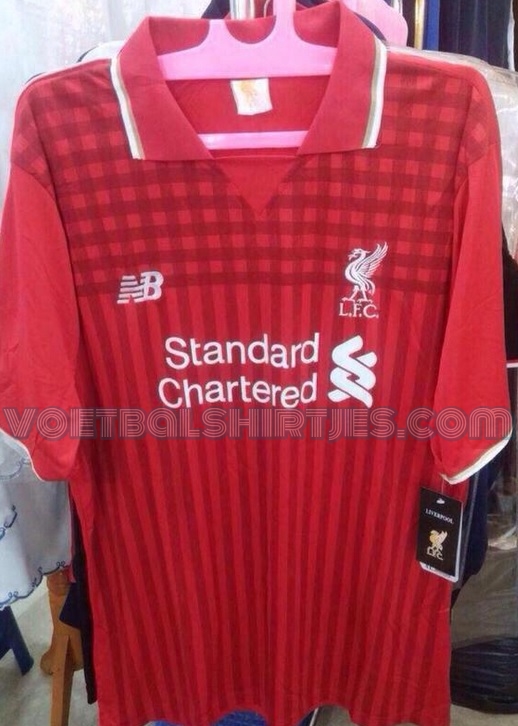 Liverpool FC home kit 15/16