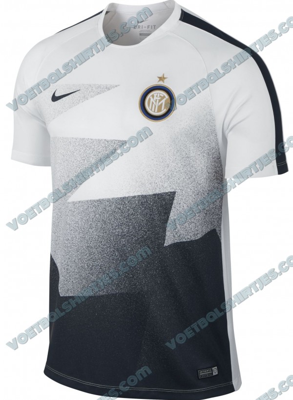 Inter 15/16 pre match top Nike