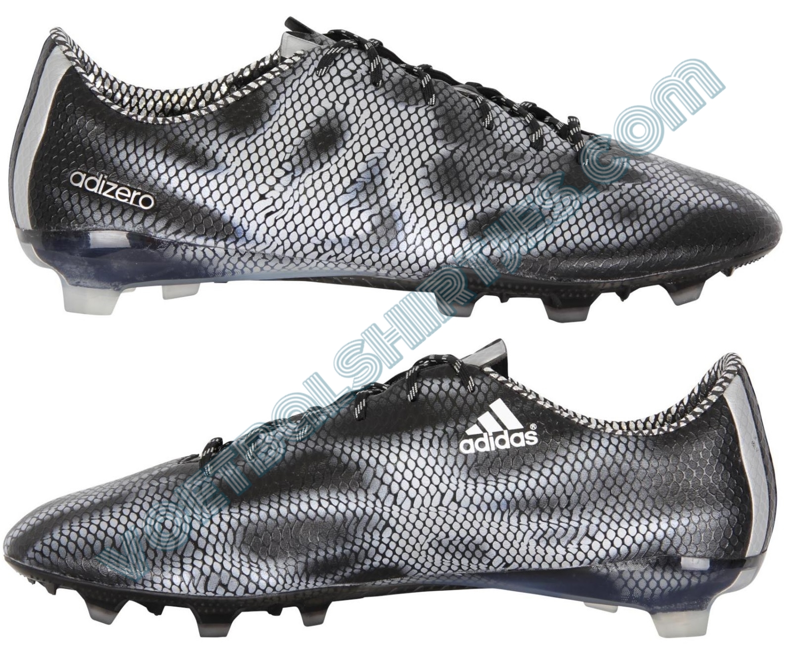 Adidas F50 Adizero Core Black - Voetbalshirtjes.com