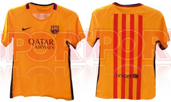 FC Barcelona uitshirt 15/16