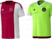 ajax thuisshirt en uitshirt 2016