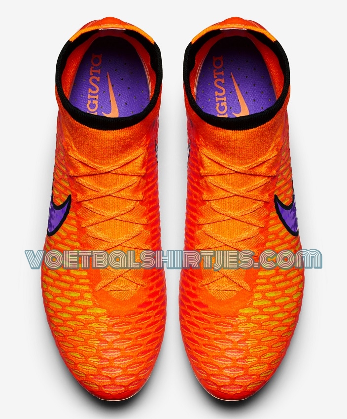 nike magista obra orange and yellow