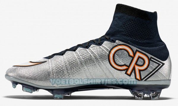 Silver CR7 Mercurial Superfly