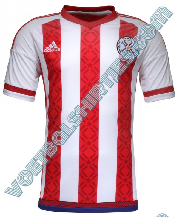 Paraguay home jersey 2015 2016