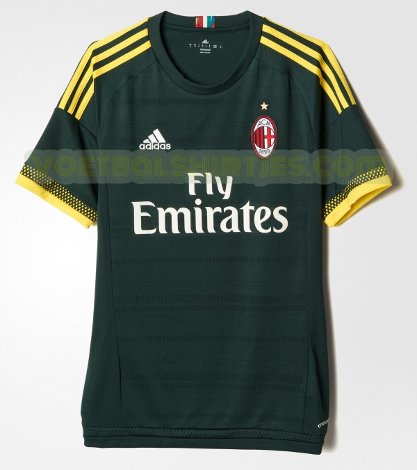 ac milan 3rd kit 2016