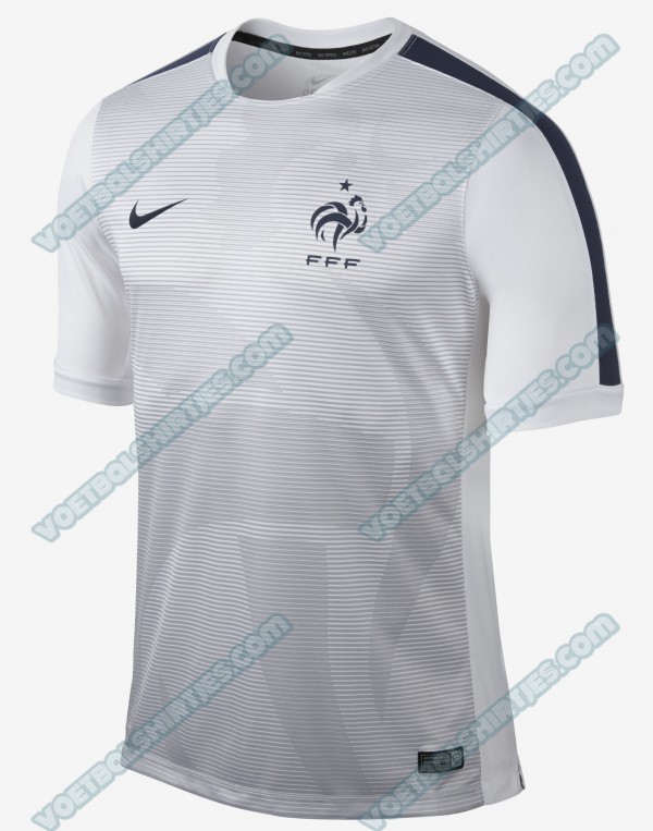 maillot Les Bleus pre match 2015