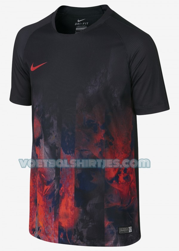 nike CR7 lava training top