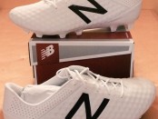 New Balance Visaro white football boots