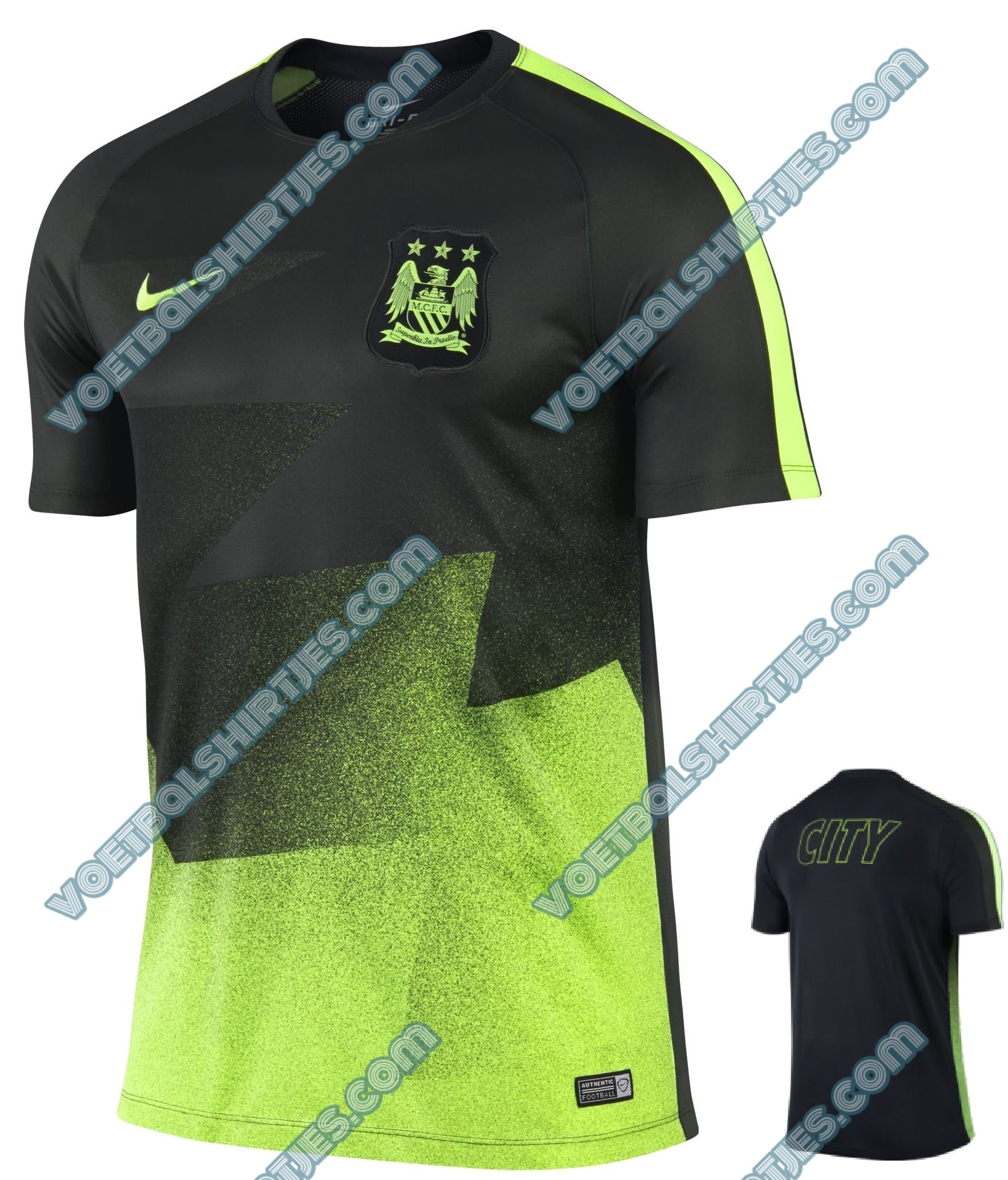 Manchester City Pre match top 15/16