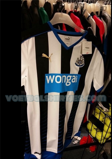 newcastle united home kit 15-16