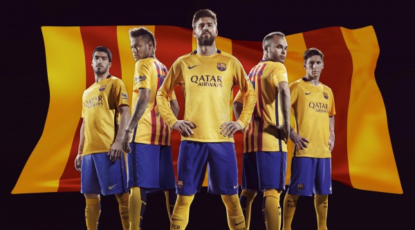 FC barcelona uitshirt 2016