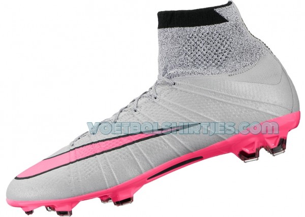 nike mercurial superfly FG Wolf Grey Hyperpink