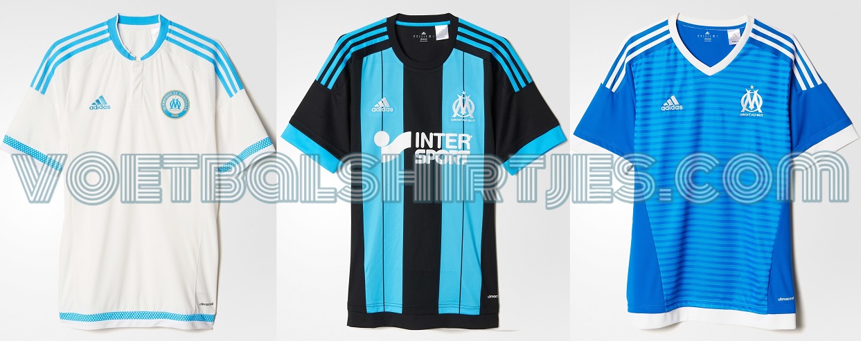 Olympique Marseille voetbalshirts 15/16