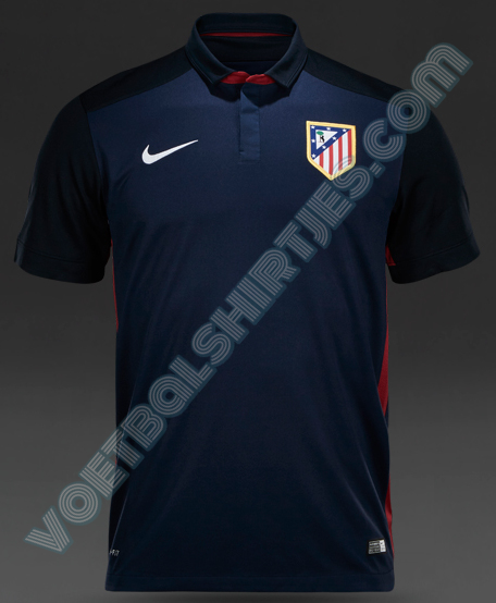 Atletico Madrid uitshirt 2016