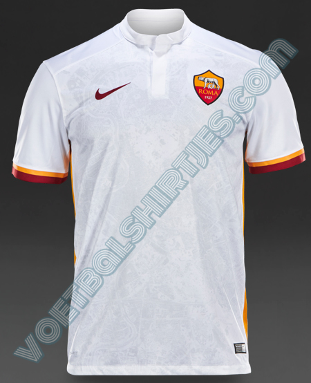 maglia as roma gara away 2016