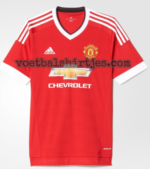 manchester united thuisshirt 2015 2016