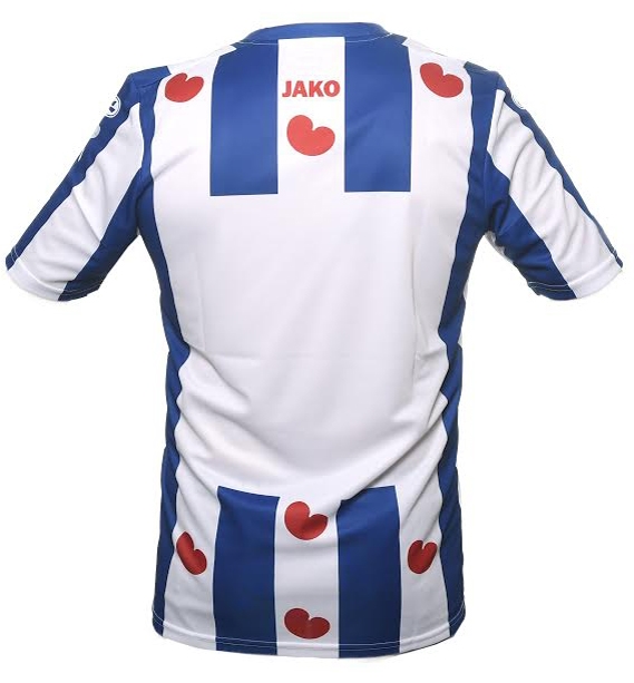 stoeprand Versnel Kreet Heerenveen thuisshirt 2015/2016 - sc Heerenveen shirt 15/16