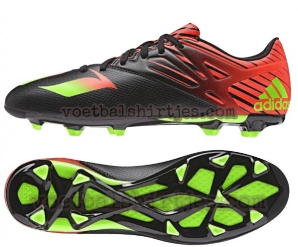 adidas Messi 15.3 core black solar green solar red