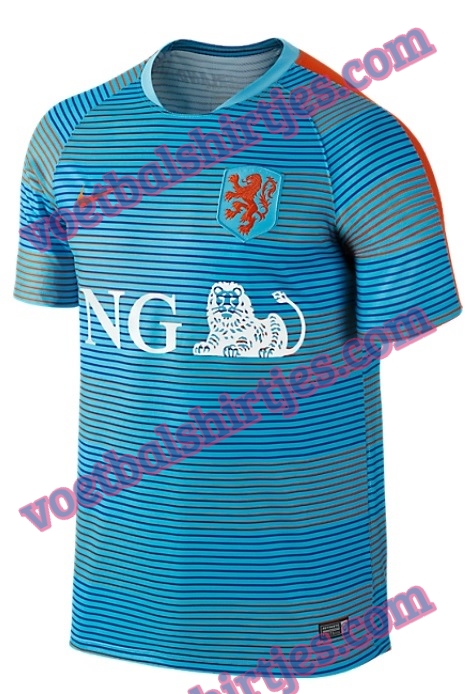 Nederlands Elftal Pre Match shirt Oranje shirt EK 2016