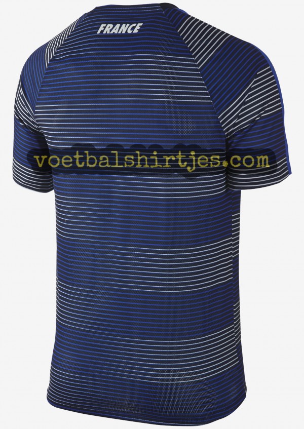 Frankrijk Euro 2016 warming up shirt