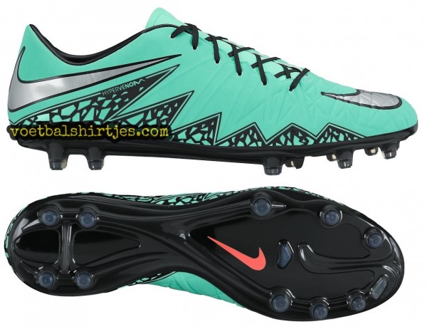 nike hypervenom Phatal II Glow Green