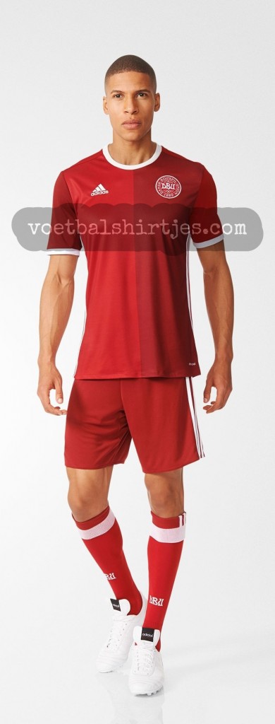 Denmark Euro 2016 home kit