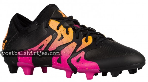 adidas X 15.1 Black Shock Pink solar Gold