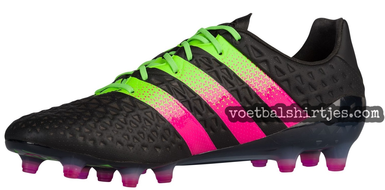 Adidas Ace 16.1 Core Black – Solar Green – Shock Pink