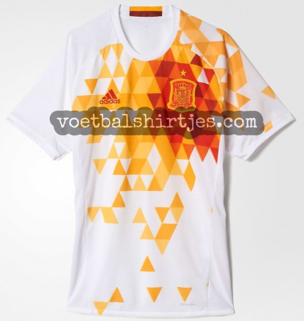 camiseta Espana visitante Euro 2016