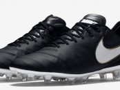 nike tiempo VI zwart