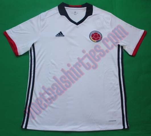 colombia thuisshirt 2016-2017