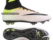 nike mercurial superfly WHITE BLACK-VOLT-TOTAL ORANGE