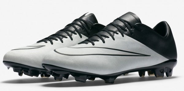 nike Mercurial Vapor X light bone black leather