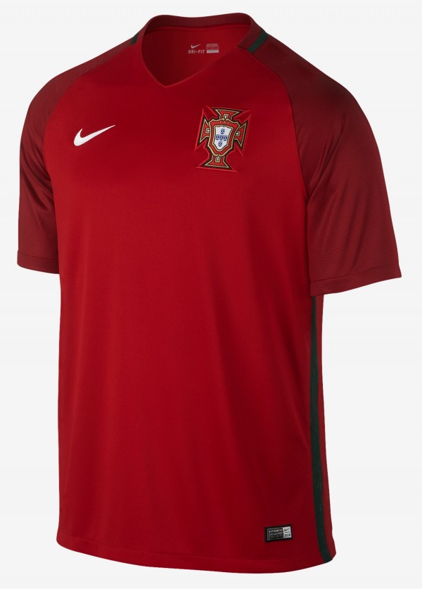 Portugal thuisshirt 2016-2017