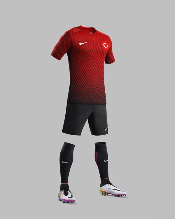 Balling Niet genoeg Bruin Turkije thuisshirt 2016 - Turkye Euro 2016 home kit