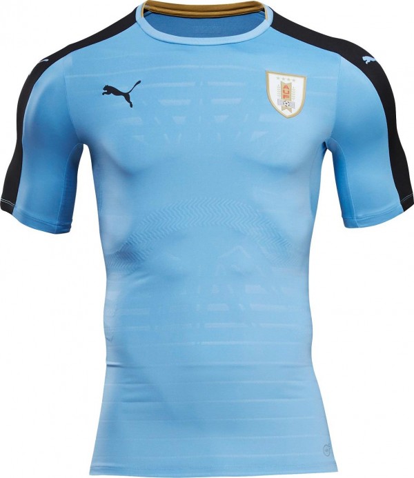 Uruguay thuisshirt 2016 2017