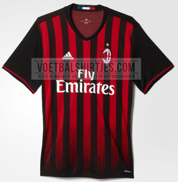 ac milan shirt 2017