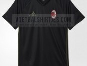 ac milan 16-17 trainingsshirt zwart