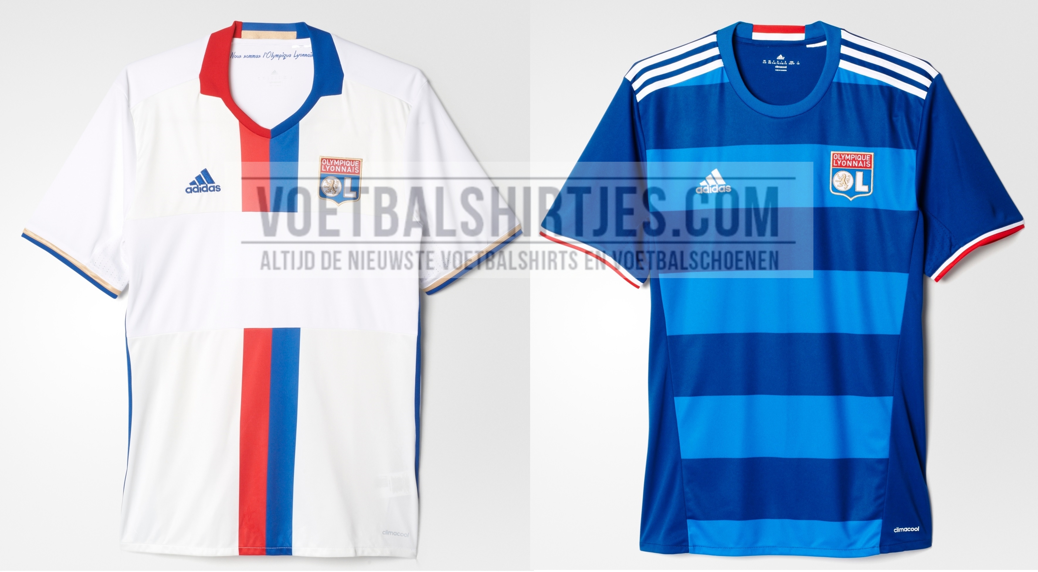 Olympique Lyon voetbalshirts 2017 maillots Olympique