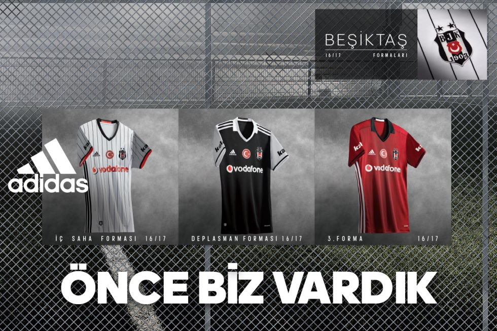 Besiktas voetbalshirts 2017