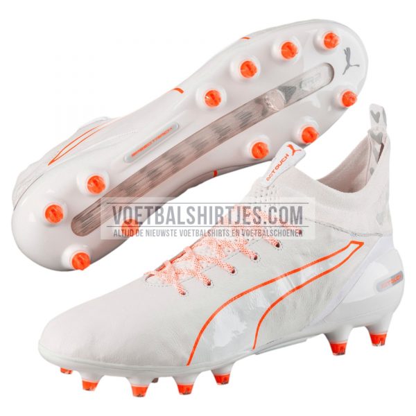 Puma evotouch white shocking orange