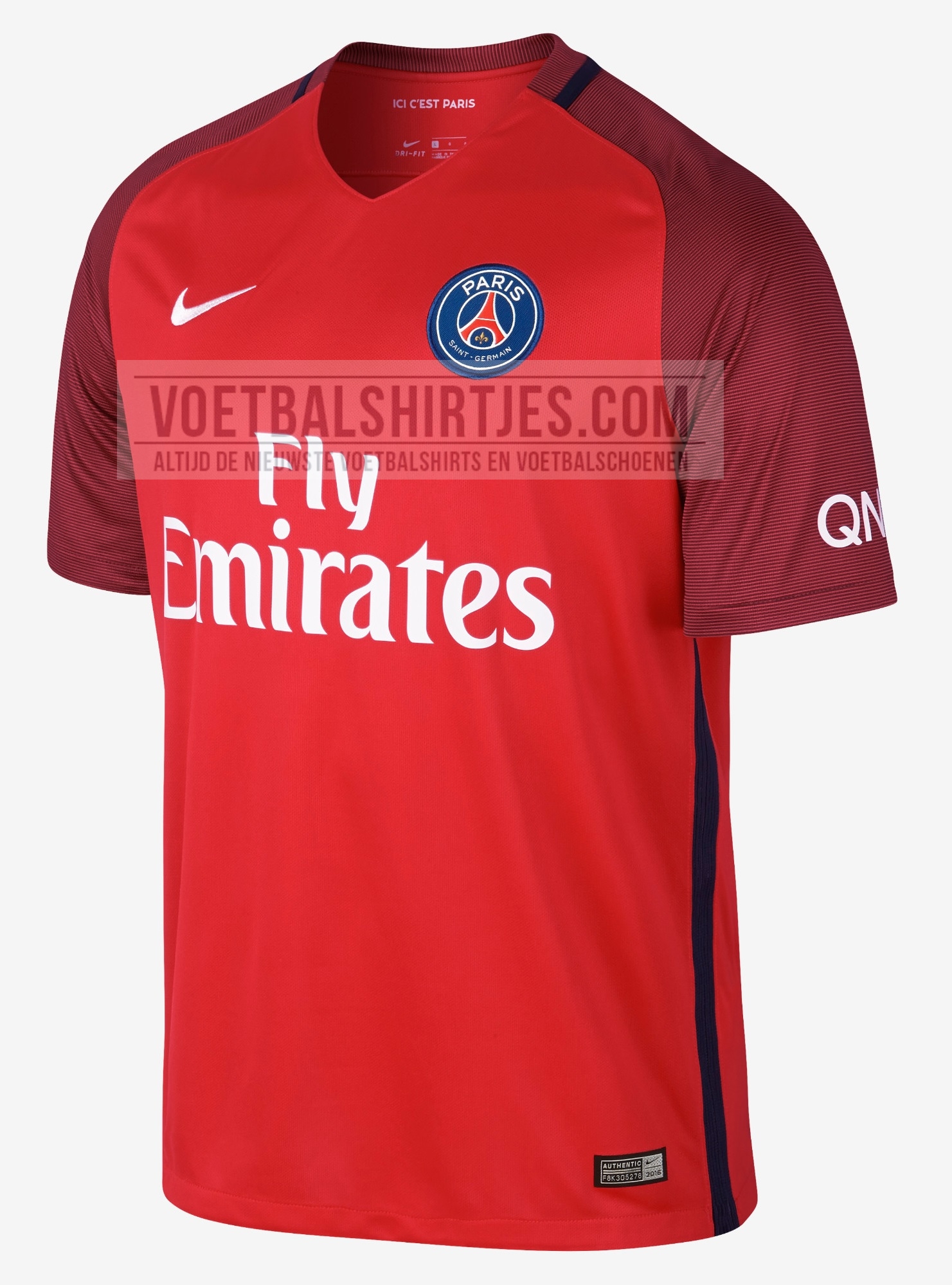 PSG uitshirt 2017