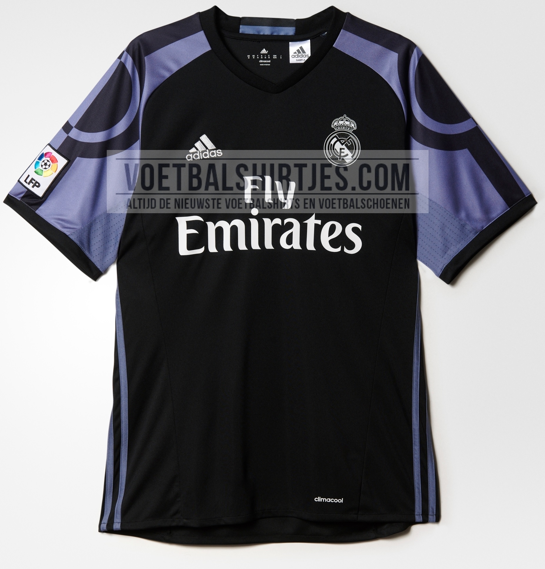 krullen Bakken persoonlijkheid Real Madrid Champions League shirt 2017 - away kit Real Madrid