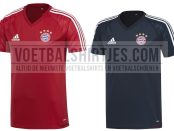 Bayern Munchen trainingsshirts 2017-18