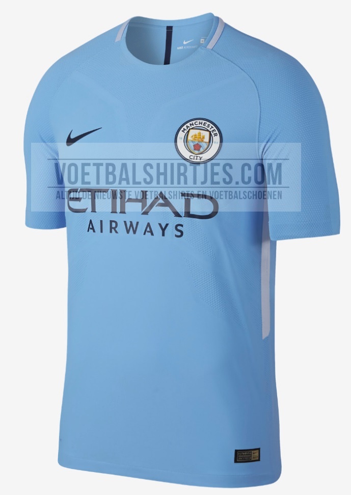 Manchester City shirt 2018