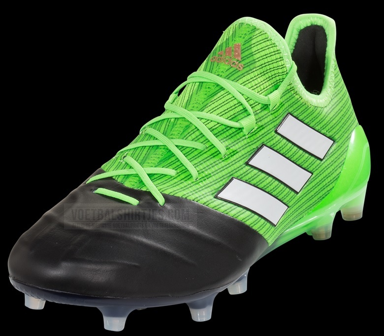 ace 17.1 leather solar green