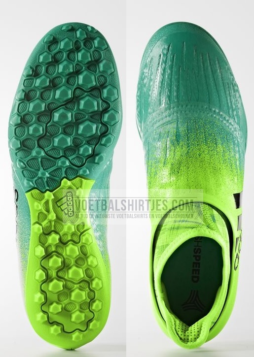 adidas X 16+ Tango solar green