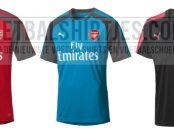 arsenal 17-18 training tops