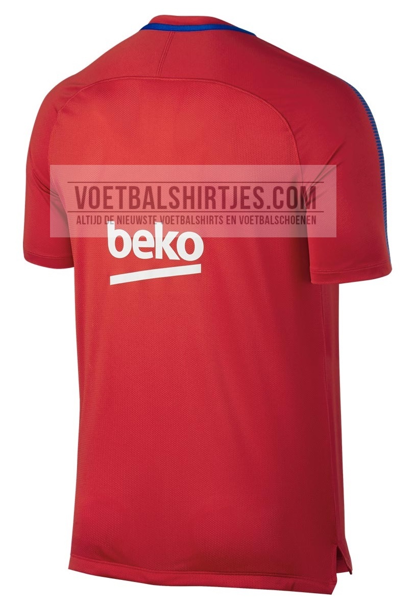 Barca training top 17-18