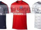 PSG training tops 2017-2018